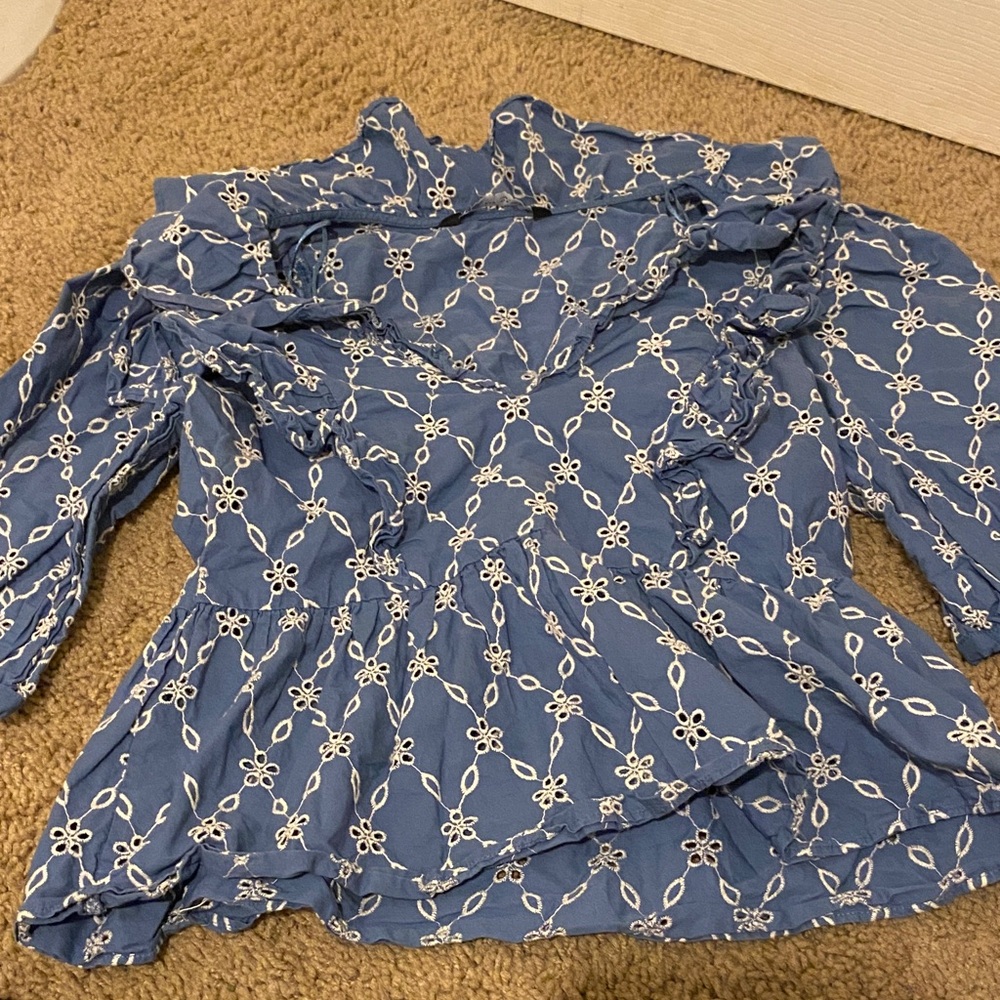 Zara Floral Women's Top